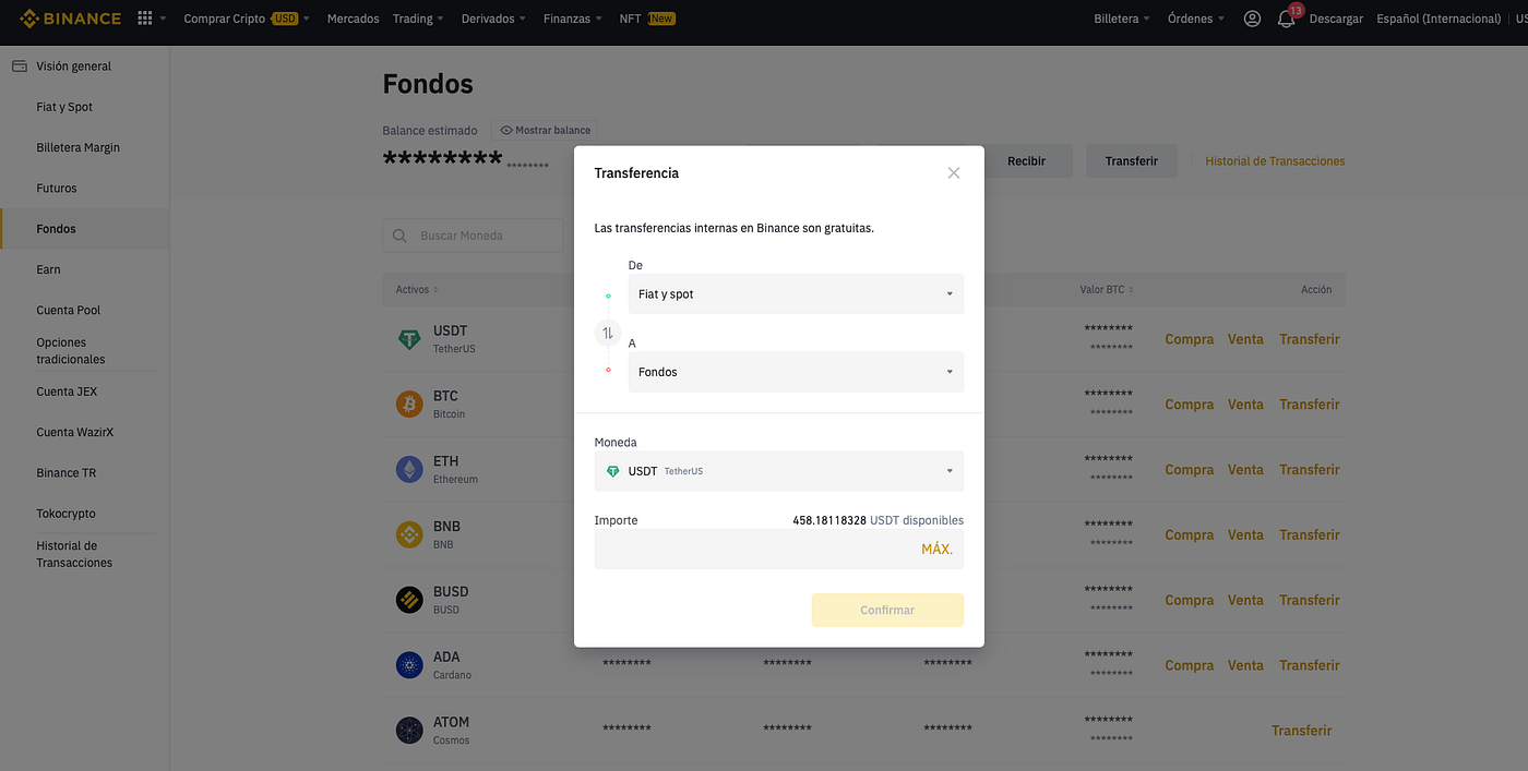 Cómo vender USDT en Binance por pesos a precio blue | by Federico Caccia |  Medium