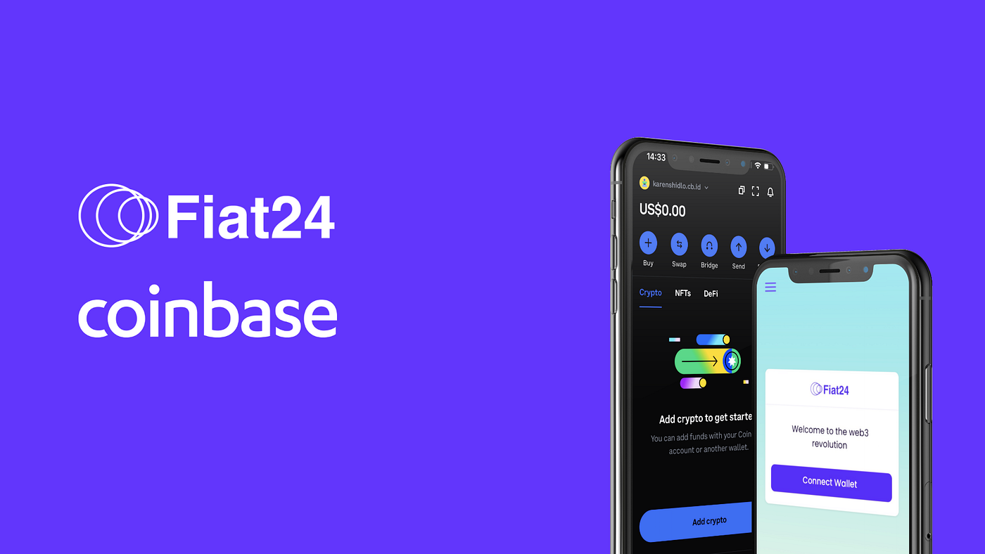 How to use Coinbase Wallet with Fiat24 | by Blockchain Babe | fiat24 |  Medium