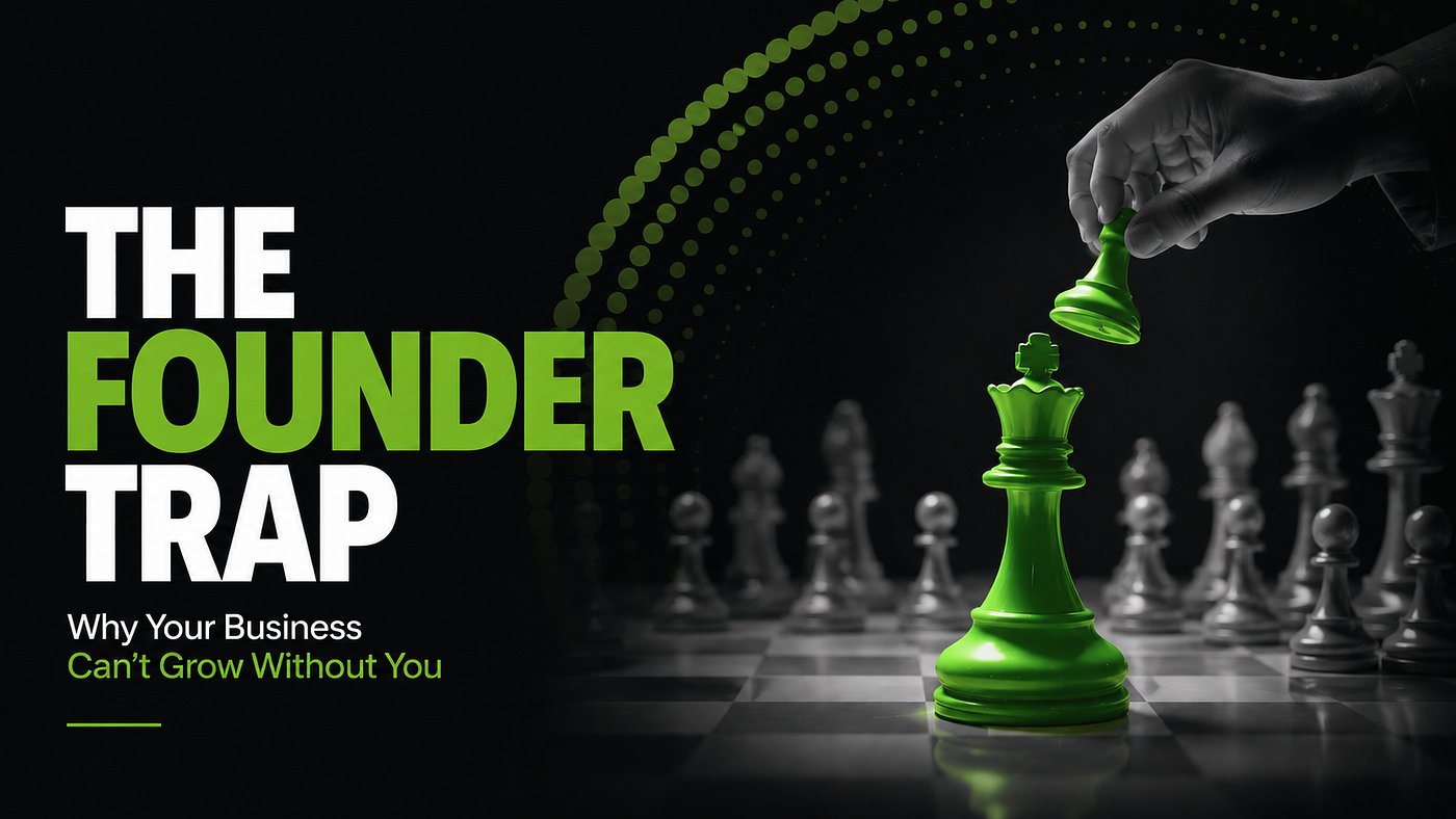 The Founder Trap: Why Your Business Can’t Grow Without You
