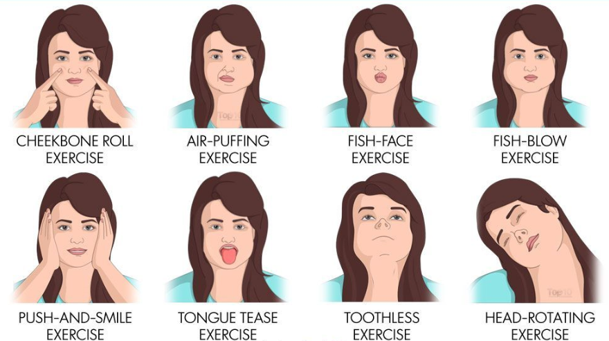 9 face-fat-burning workouts !. Face weight loss workouts can
