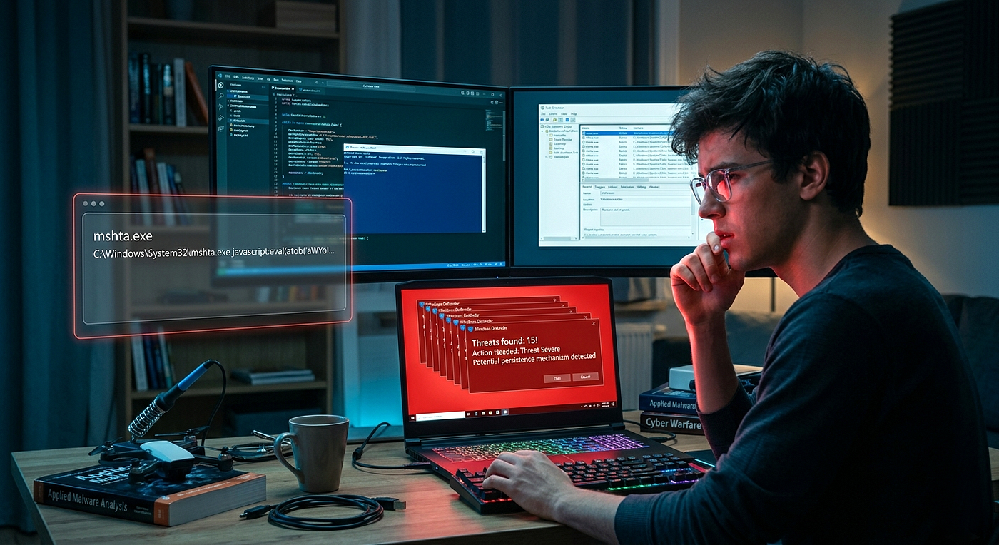 Malware That Gave Me a Mini Heart Attack — And Accidentally Became My First Real Incident Response