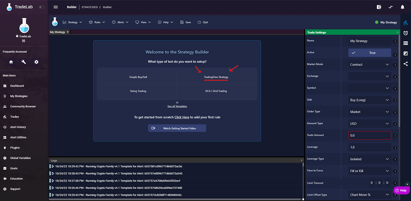 Turn any TradingView strategy into a Trading Bot in 15 minutes | by Jacob  Clark | Medium