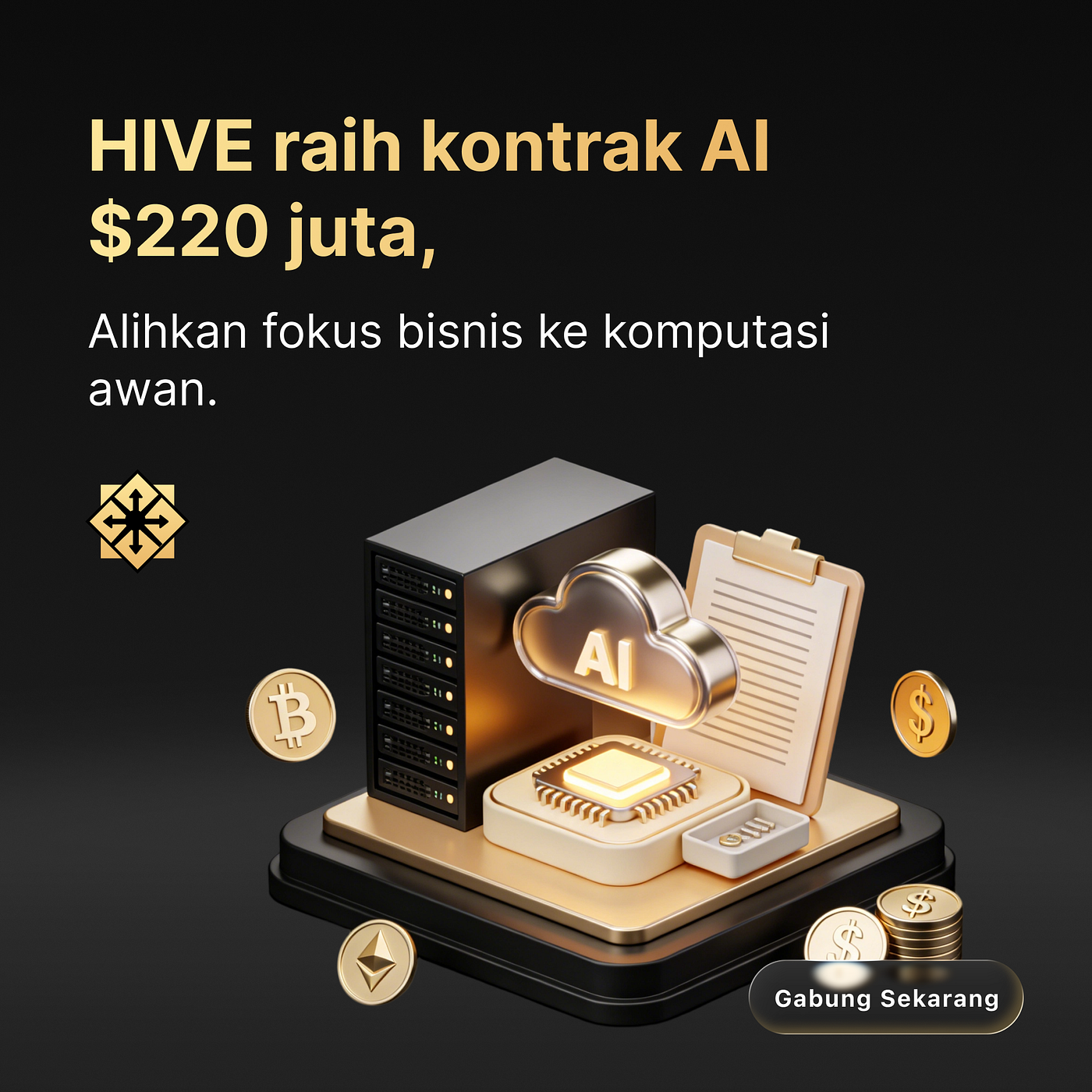 TZNXG Analisis: Manuver HIVE dan Evolusi Penambang Kripto Menuju Era AI