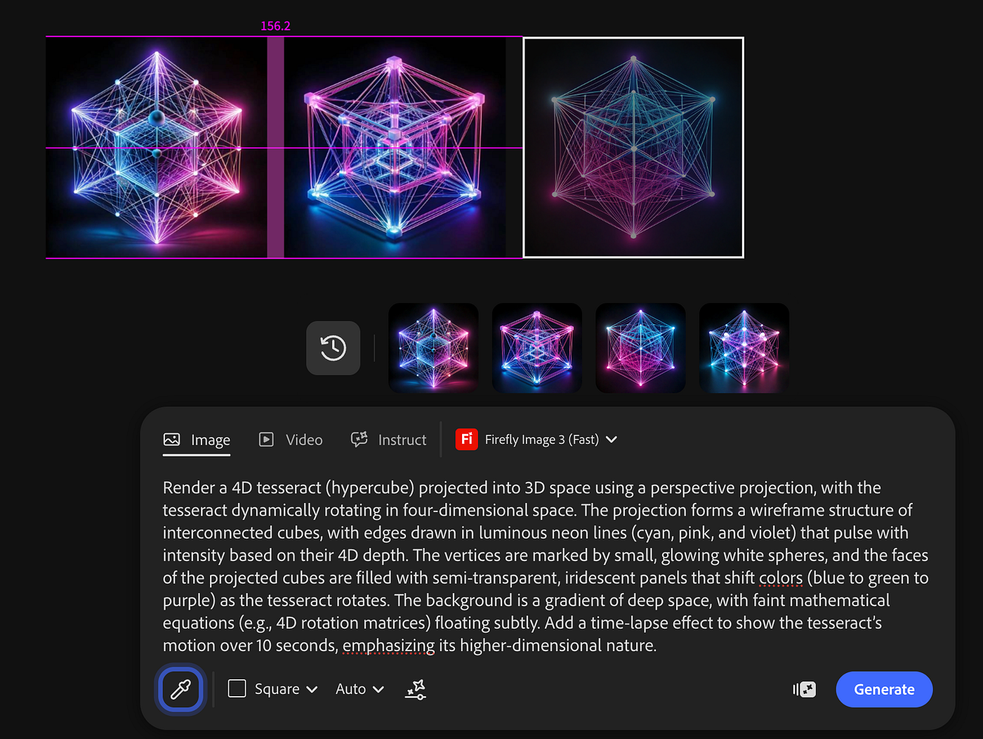 Screenshot of Adobe Firefly Boards