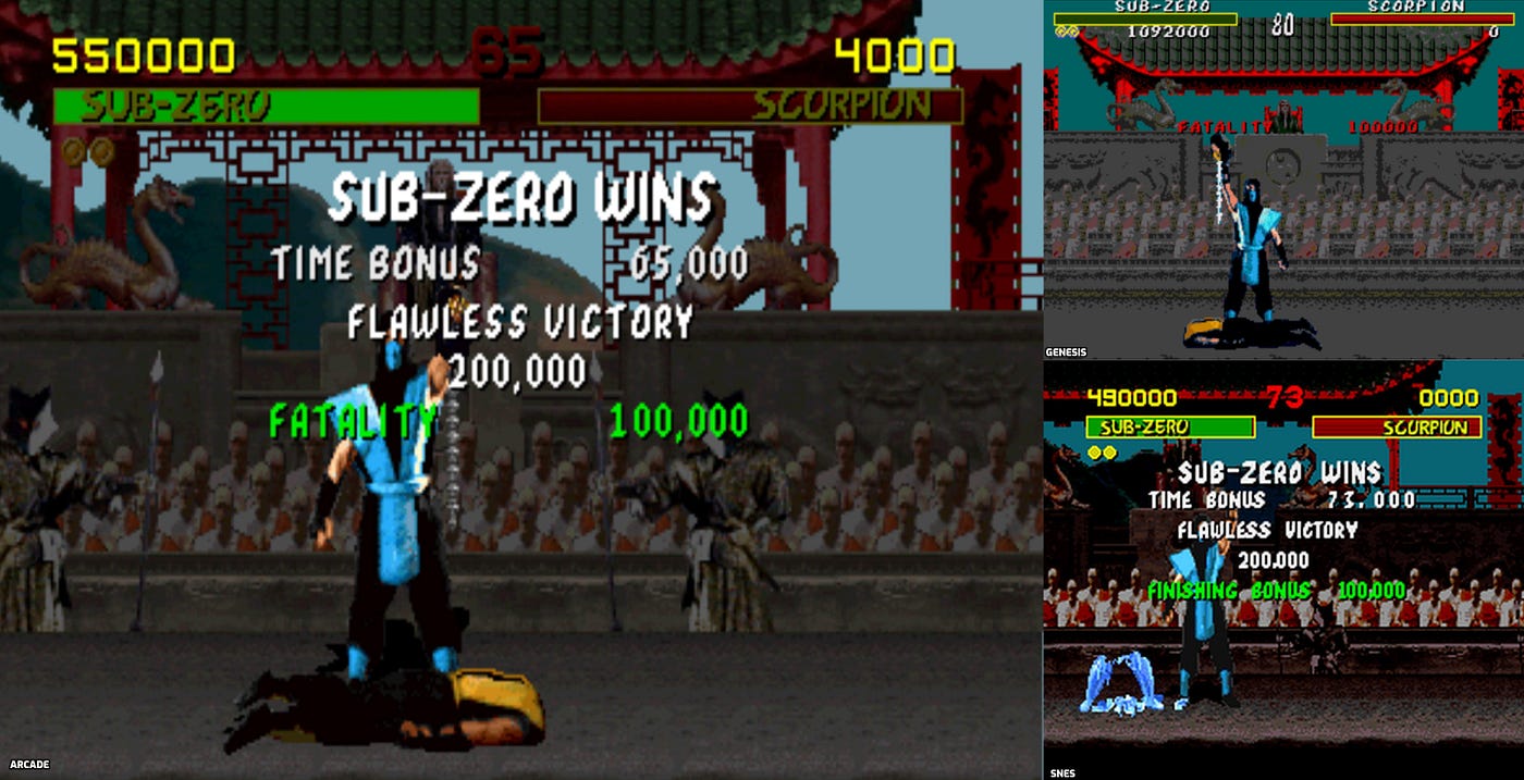 Sega Emulator on my phone. Original MK1 : r/MortalKombat