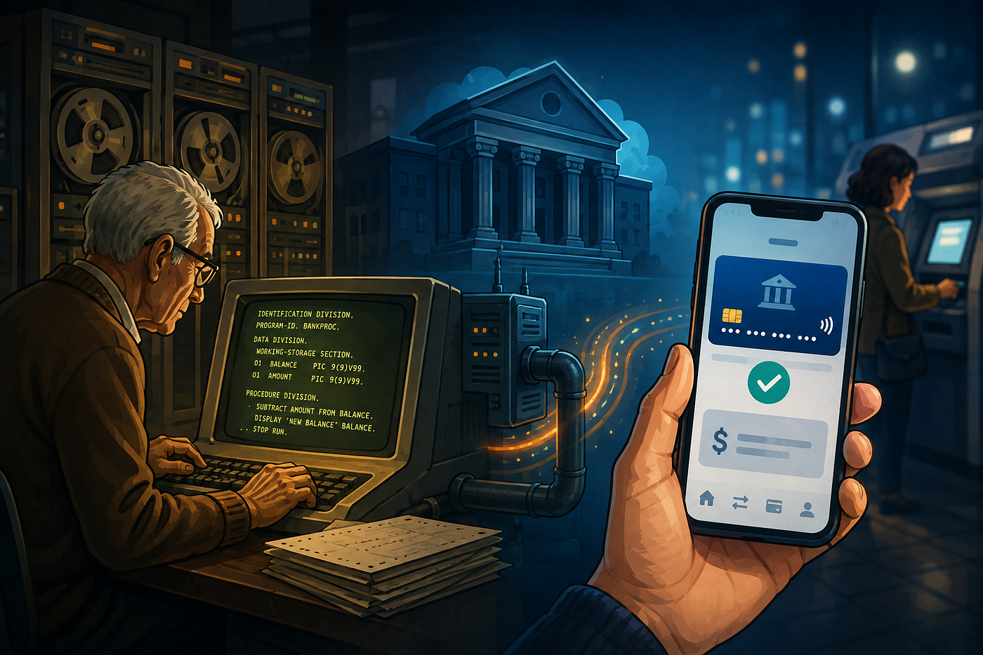Everyone Laughs at COBOL — Until the Banking System Freezes