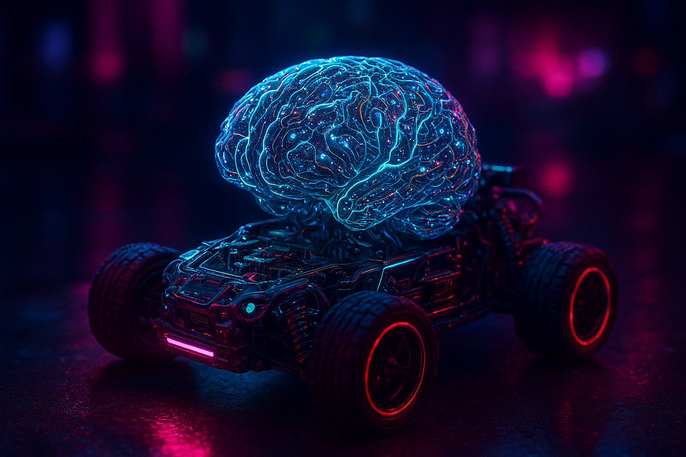 The Replicant in an RC Car: Building Embodied AI from the Ground Up
