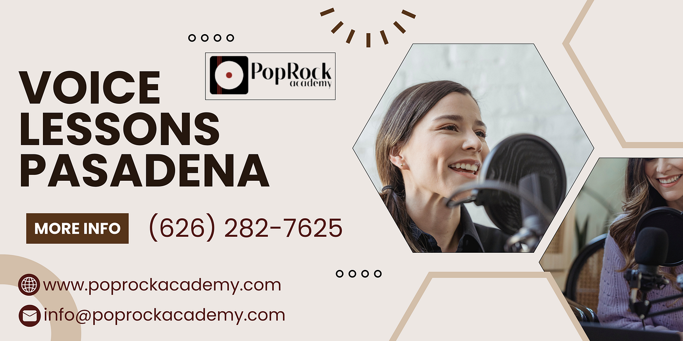 Polish Your Performance: Voice Lessons with PopRock Academy, Pasadena!
