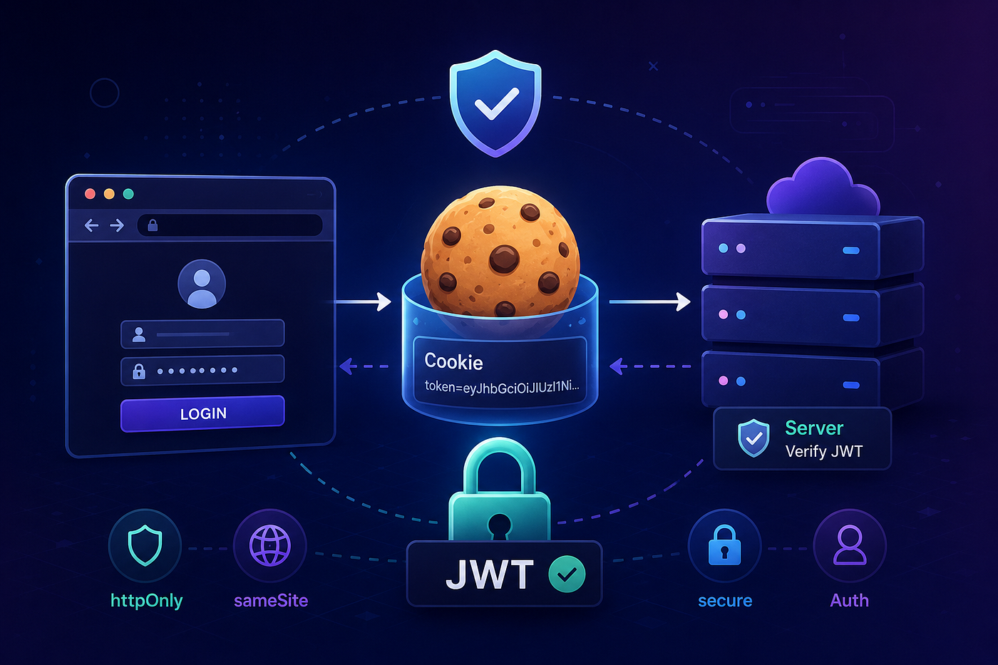 Understanding Cookies, httpOnly, sameSite, and CSRF — The Way Browsers Actually Work.