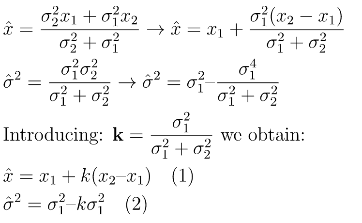 The Kalman Filter. Intuition, history, and mathematical derivation. | by  Marian Stefanescu | Analytics Vidhya | Medium