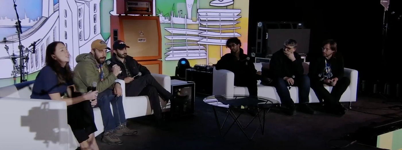 The ‘On the Front Lines’ panel from ETHDenver.