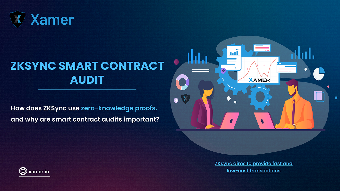How does ZKSync use zero-knowledge proofs, and why are smart contract  audits important? | by Xamer Web3 Security | Medium