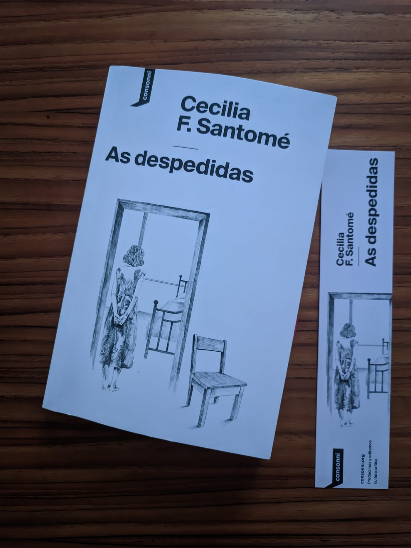 ‘As despedidas’ de Cecilia F. Santomé (Consonni)