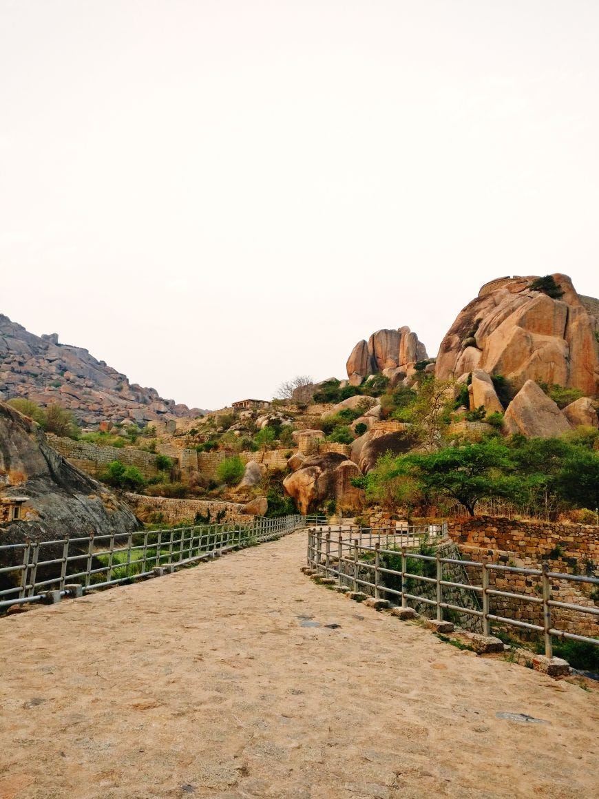 Chitradurga fort in Karnataka is magnificent, but not the