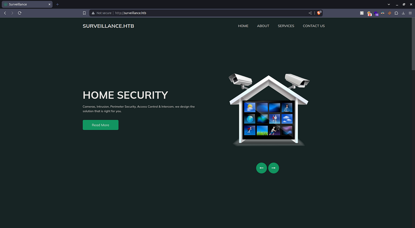 HackTheBox — Surveillance Writeup | by Gerardo Torres | Mar, 2024 