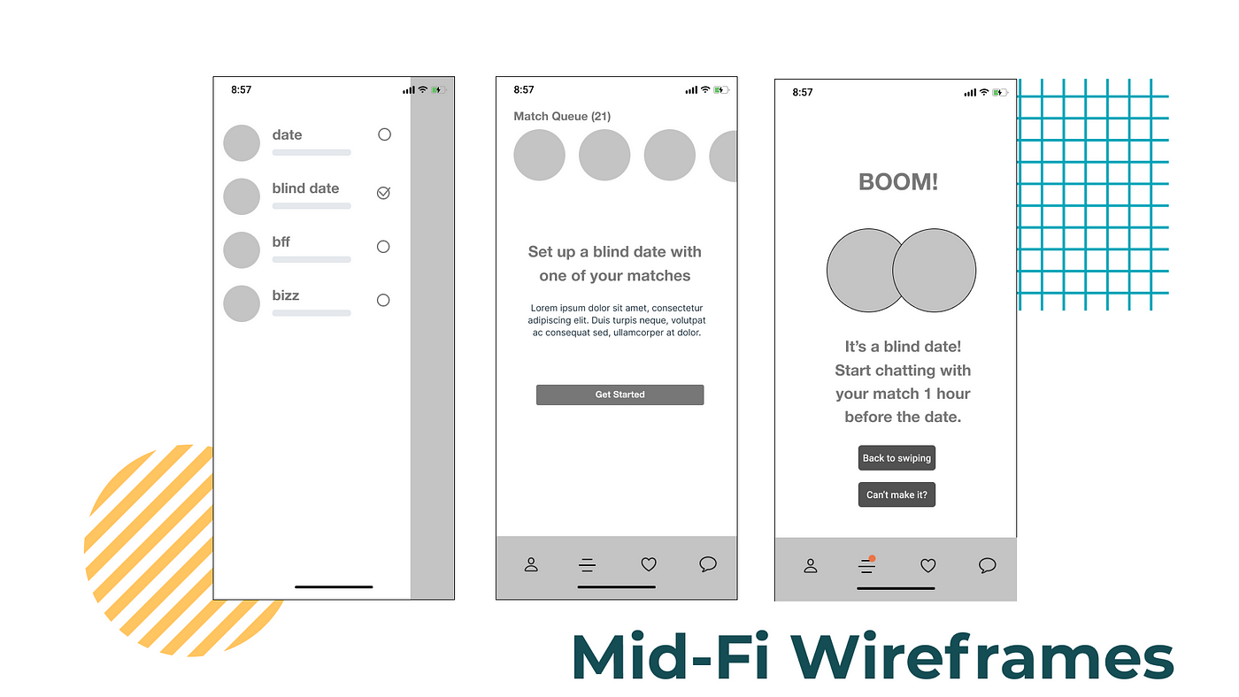 Case study: Adding a blind date feature to a popular dating app, by Eve  Lepage