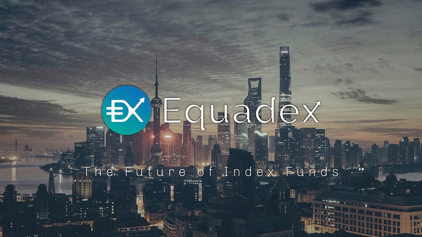 Equadex: a market overview. Since the inception of Bitcoin and the… | by  Equadex: The Future of Index Funds | Medium