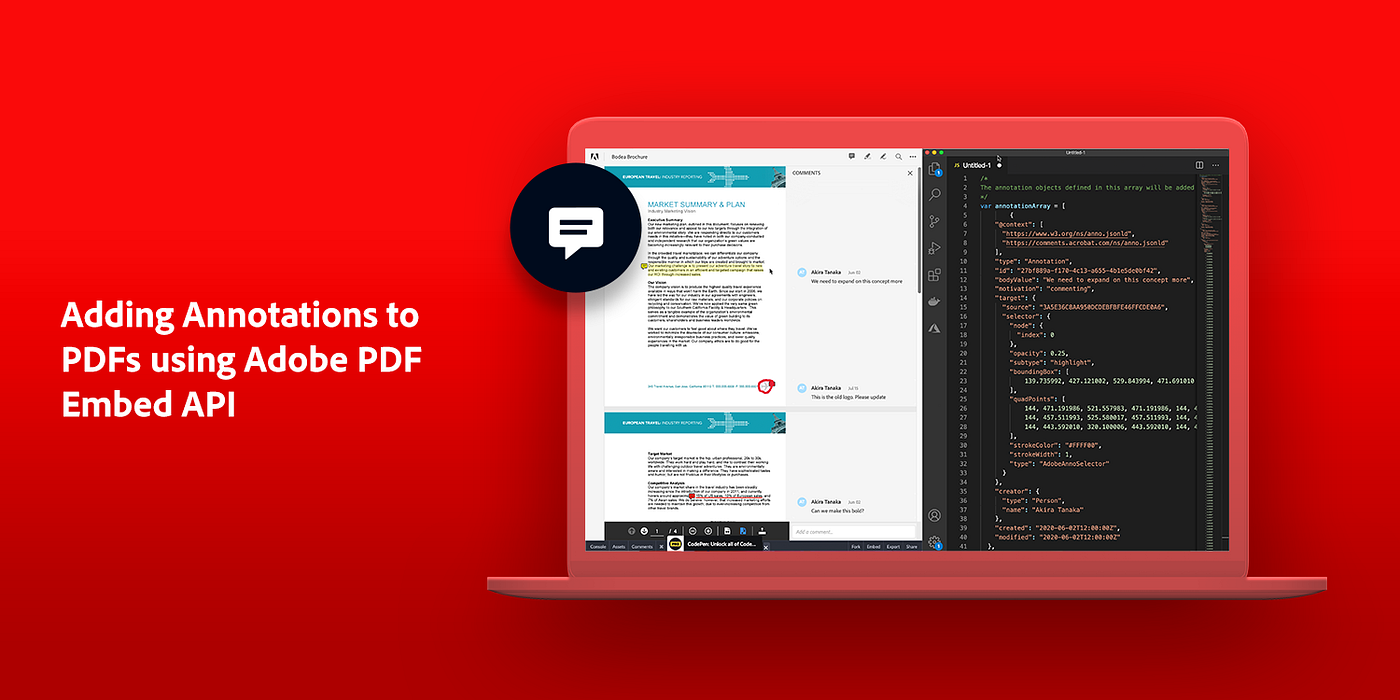 Adding Annotations to a PDF Using Adobe PDF Embed API | by Ben Vanderberg |  Adobe Tech Blog