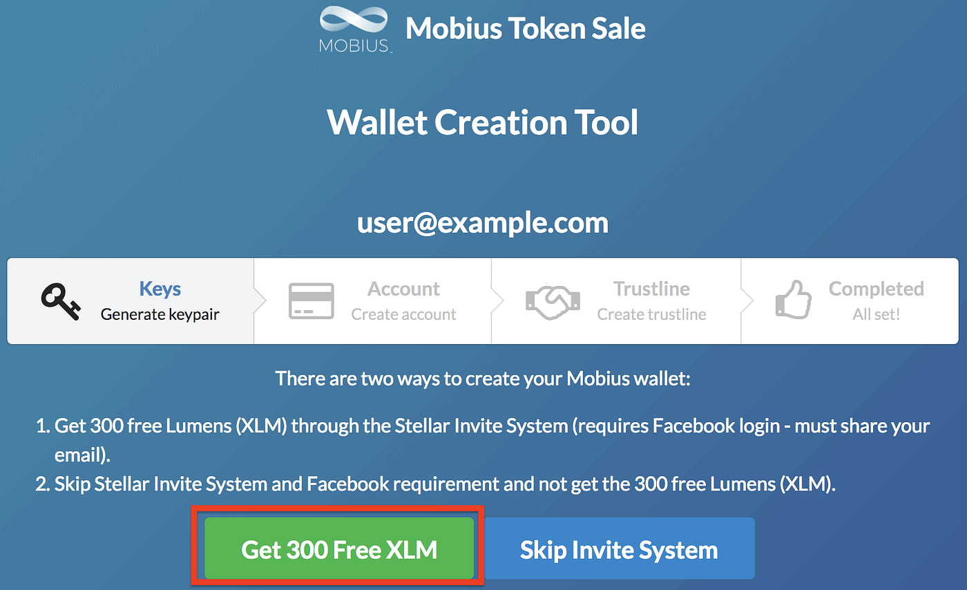 Pre-Sale Wallet Emails Sent Out + 300 FREE Stellar Lumens (XLM)! | by David  Gobaud | Mobius Network | Medium