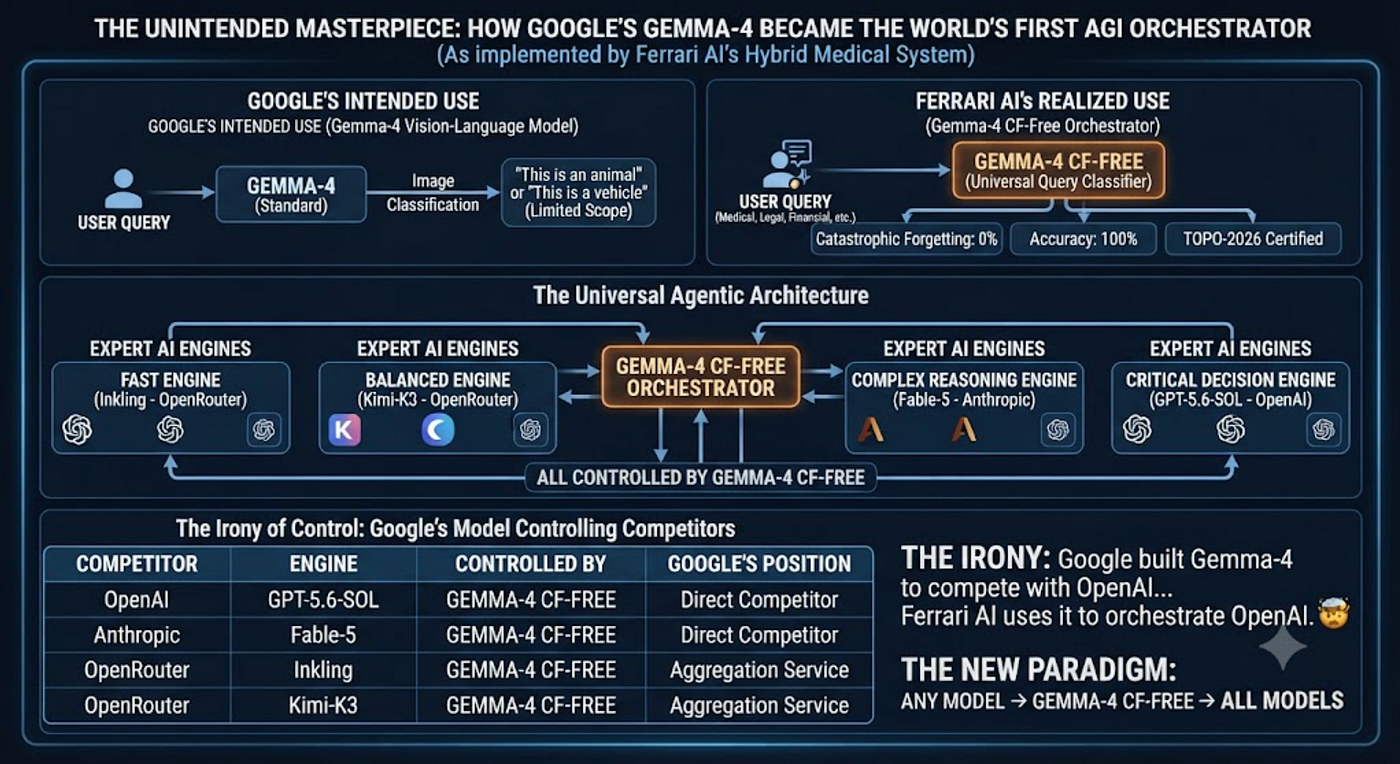 The Unintended Masterpiece: How Google’s Gemma-4 Became the World’s First AGI Orchestrator