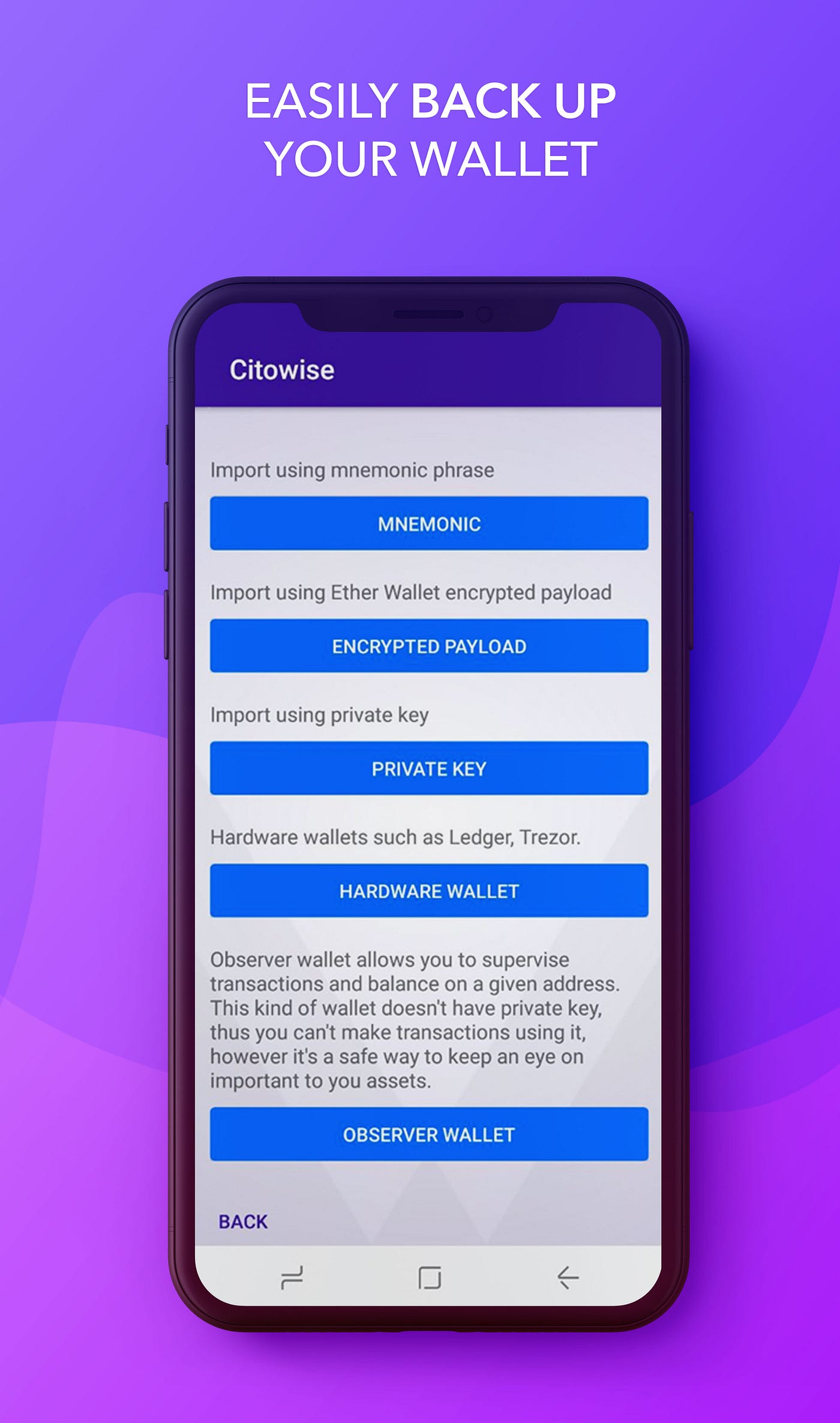How to BACKUP and RECOVER your WALLET with MNEMONIC | by CITOWISE | Medium