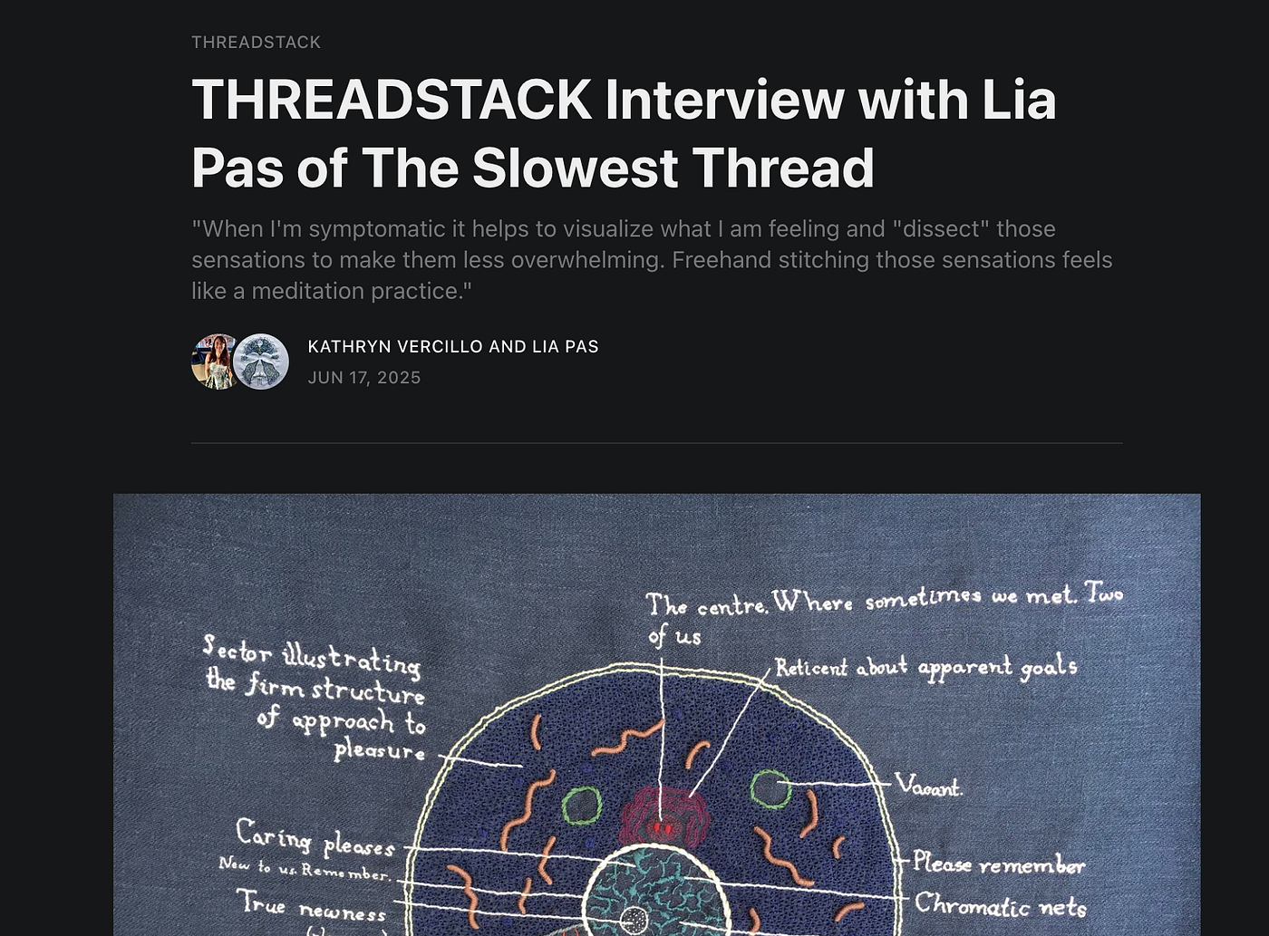 Interview on Threadstack