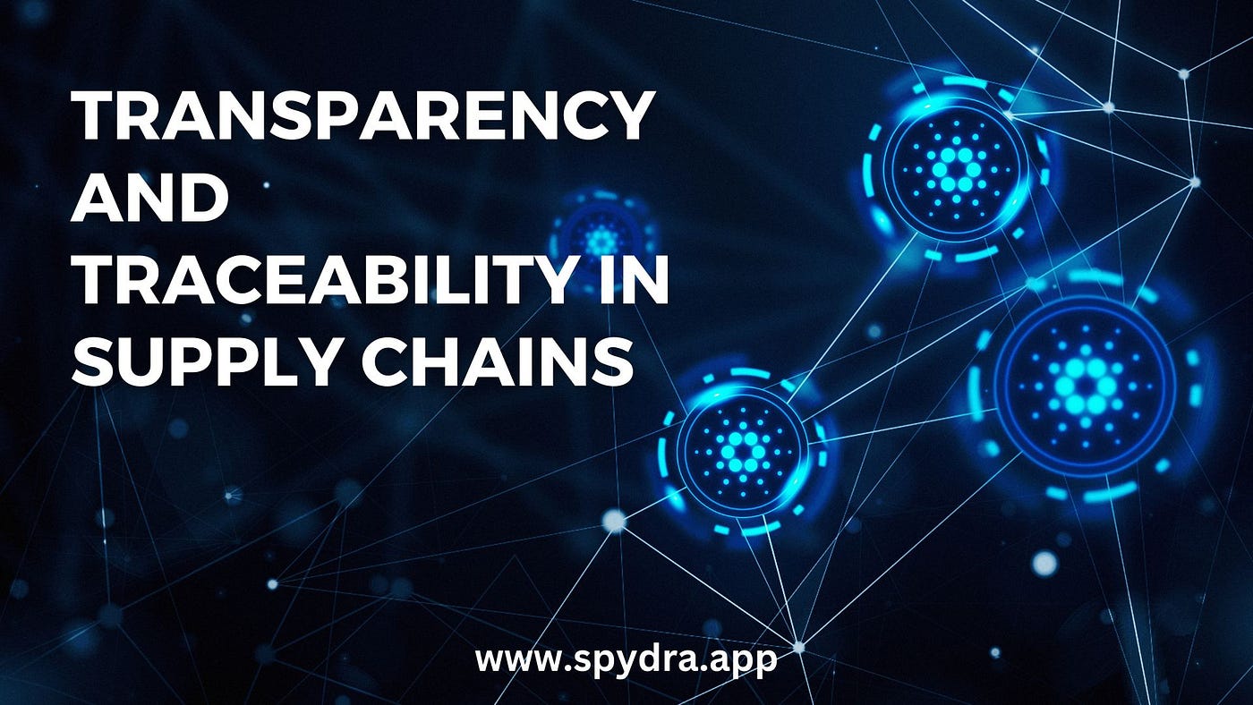 Unveiling the Power of Blockchain: Enhancing Transparency and Traceability  in Supply Chains | by Spydra | Medium
