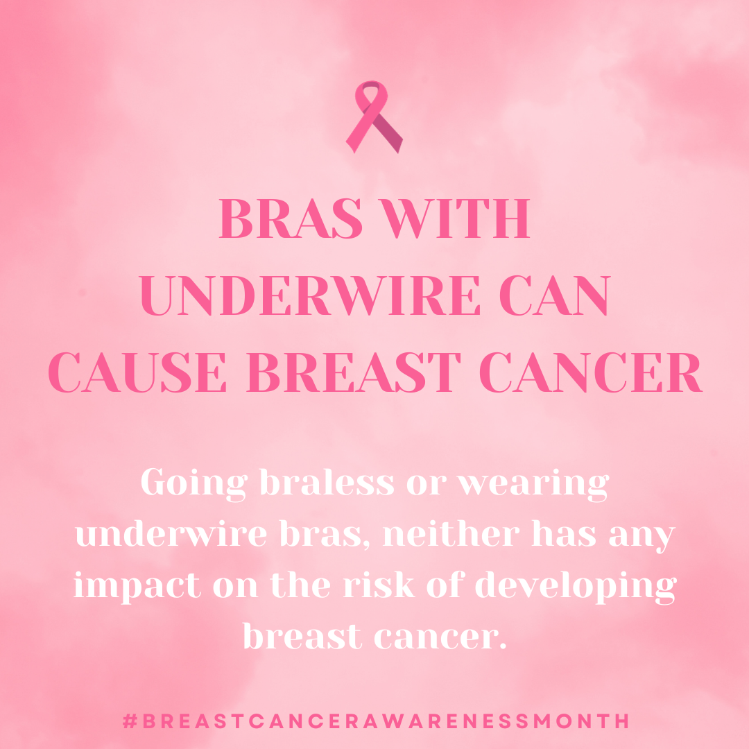 Do underwired bras cause breast cancer? 