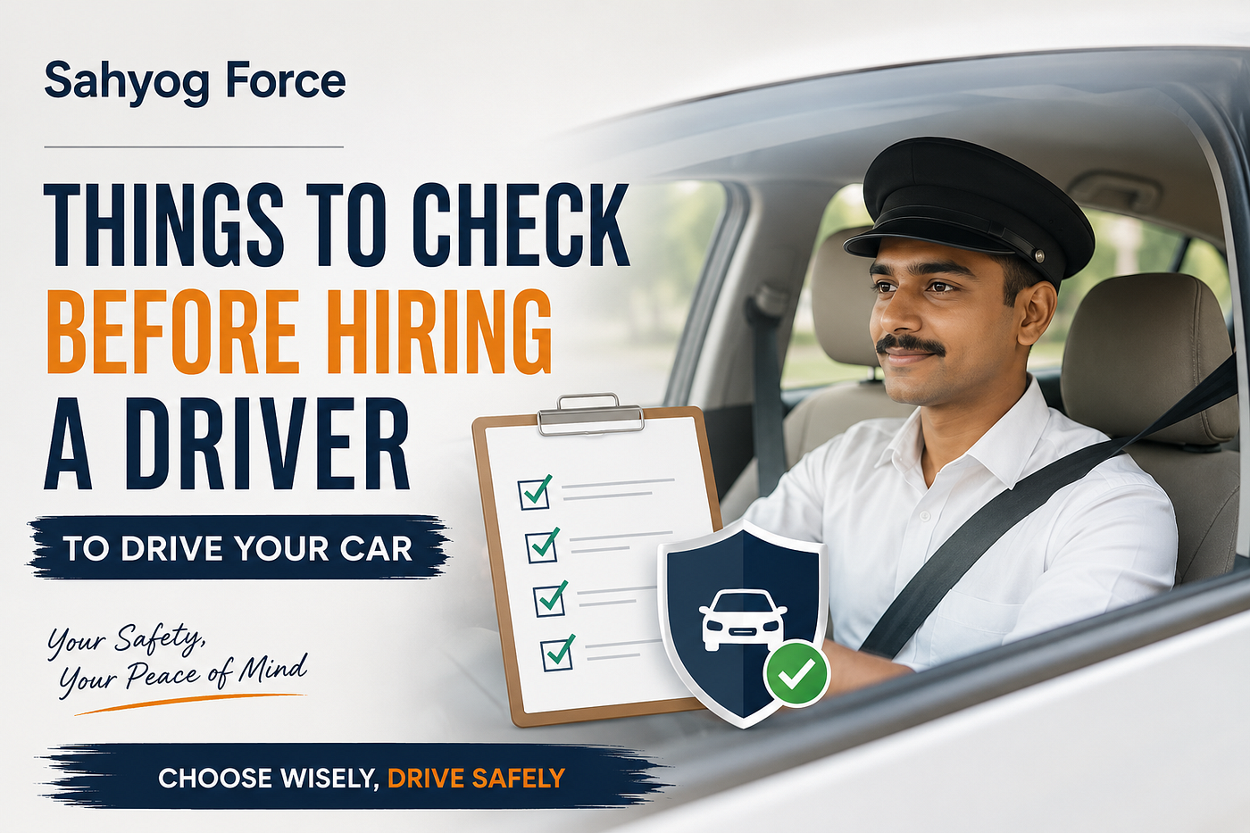 Things to Check Before Hiring a Driver to Drive Your Car