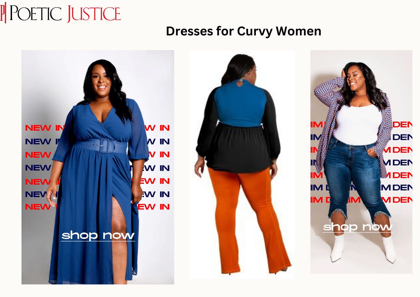 Dresses for Curvy Women: Elegant Ways To Style!, by PJ Poetic Justice  Jeans