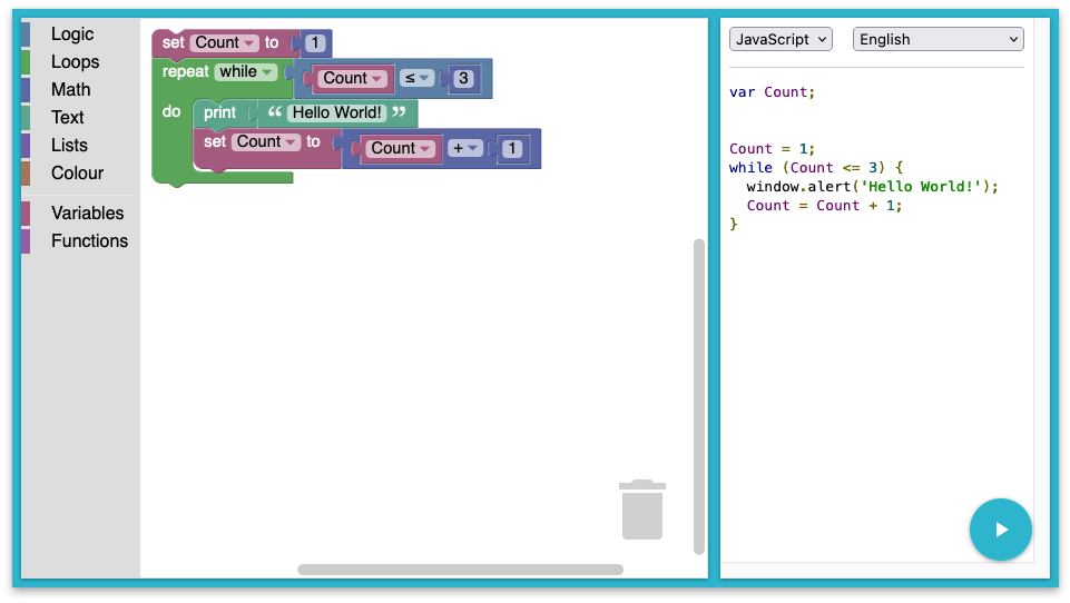 Scratch Blocks — Google And MIT Develop An Open Source Programming Language  For Young Learners