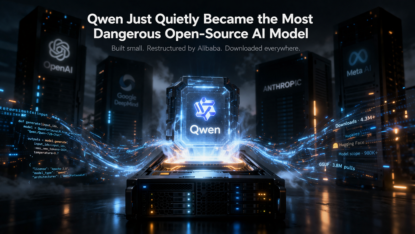 Qwen Just Quietly Became the Most Dangerous Open-Source AI Model
