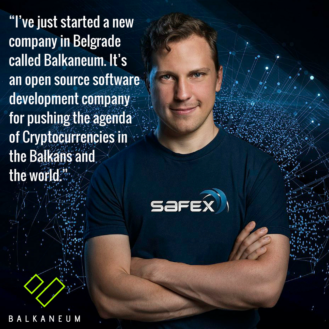 Interview with Daniel Dabek, the CEO of Balkaneum | by Official SafeX |  Medium