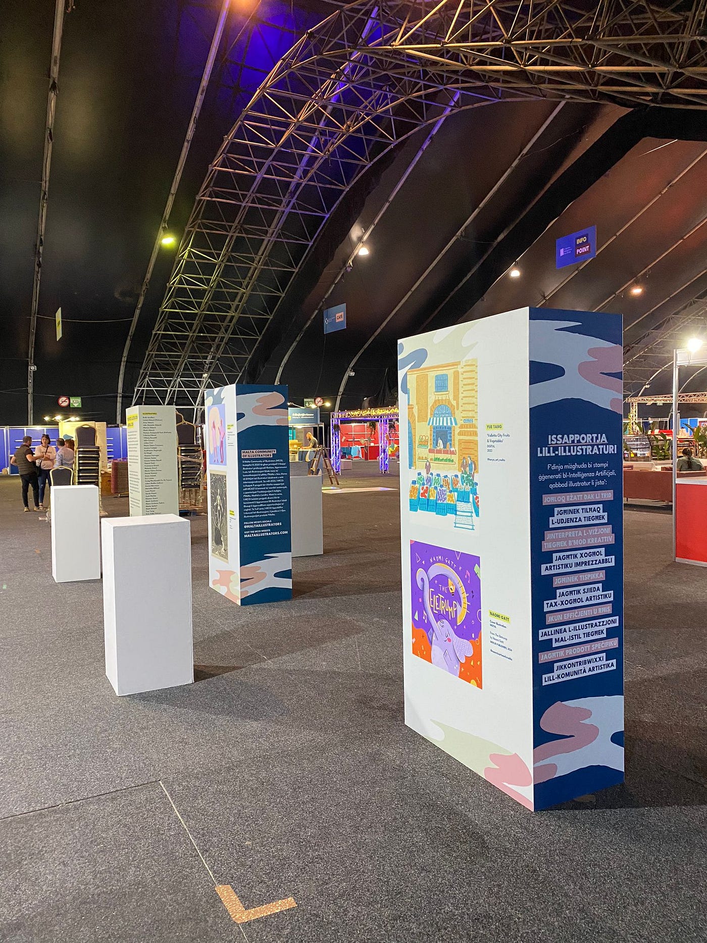 Thanks to the Malta Book Council and Arts Council Malta, in 2024 we had an MCOI exhibit at the Malta Book Festival. Some of our members also took part in the ‘From Illustration to Book’ Exhibition organised by Arts Council Malta.