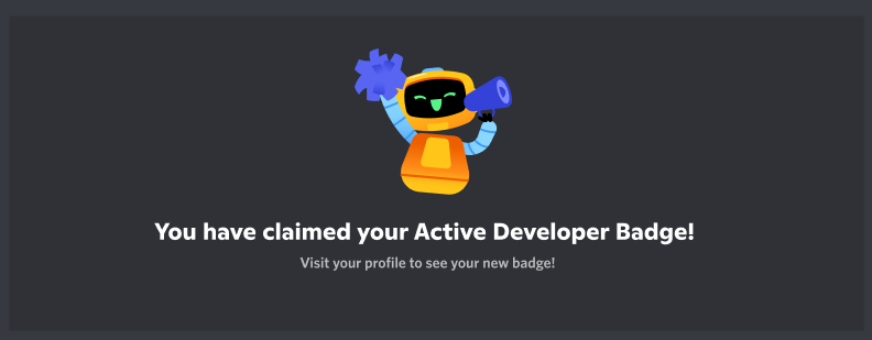 How to claim your “Active Developer Badge” on Discord?, by Juman  Shandillya