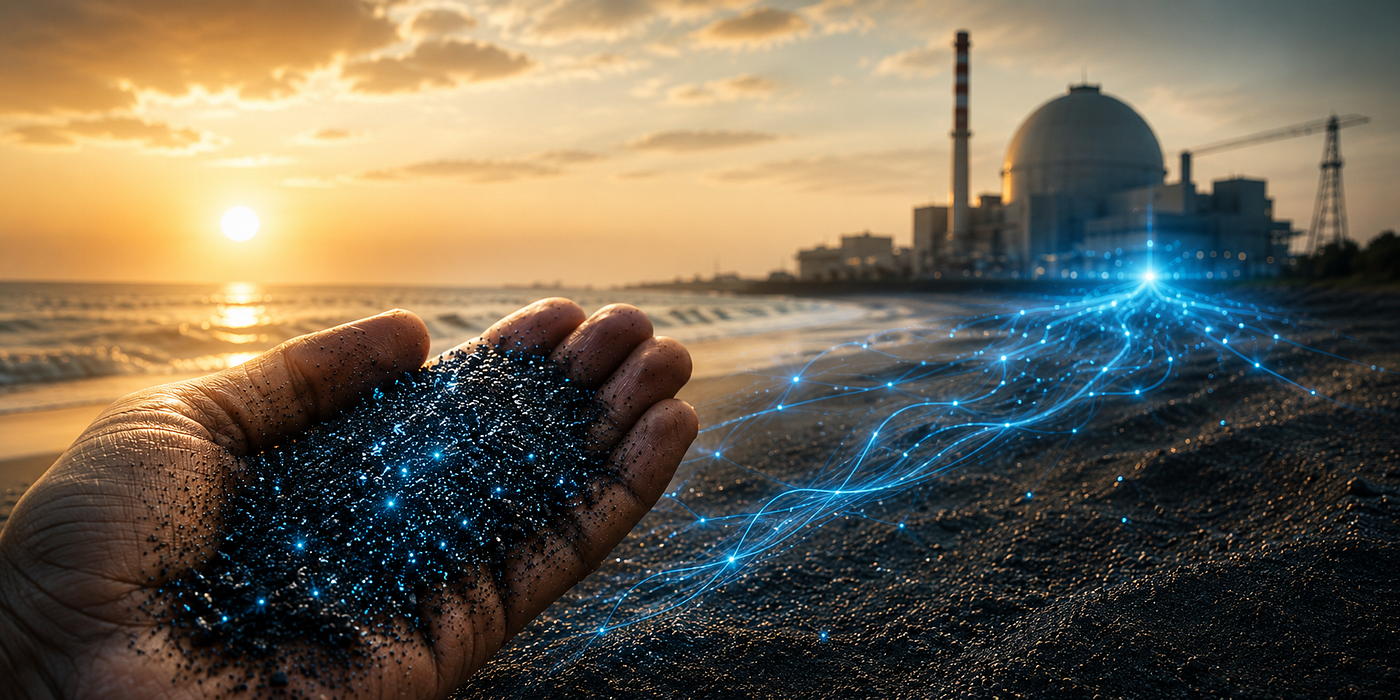 The Sand on Kerala’s Beaches Could Power India for 400 Years