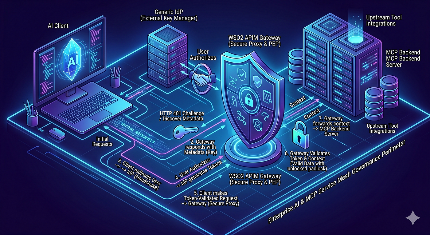 Implementing Remote OAuth 2.0 Governance with WSO2 API Manager 4.6.0 for MCP Servers