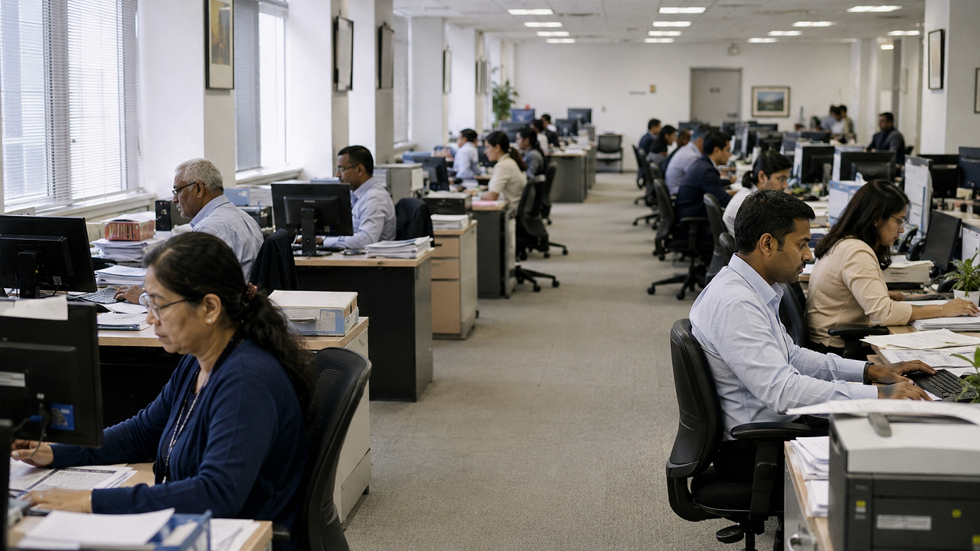 The Bureaucratic Mind: How Institutions Mirror the Self’s Struggle for Survival