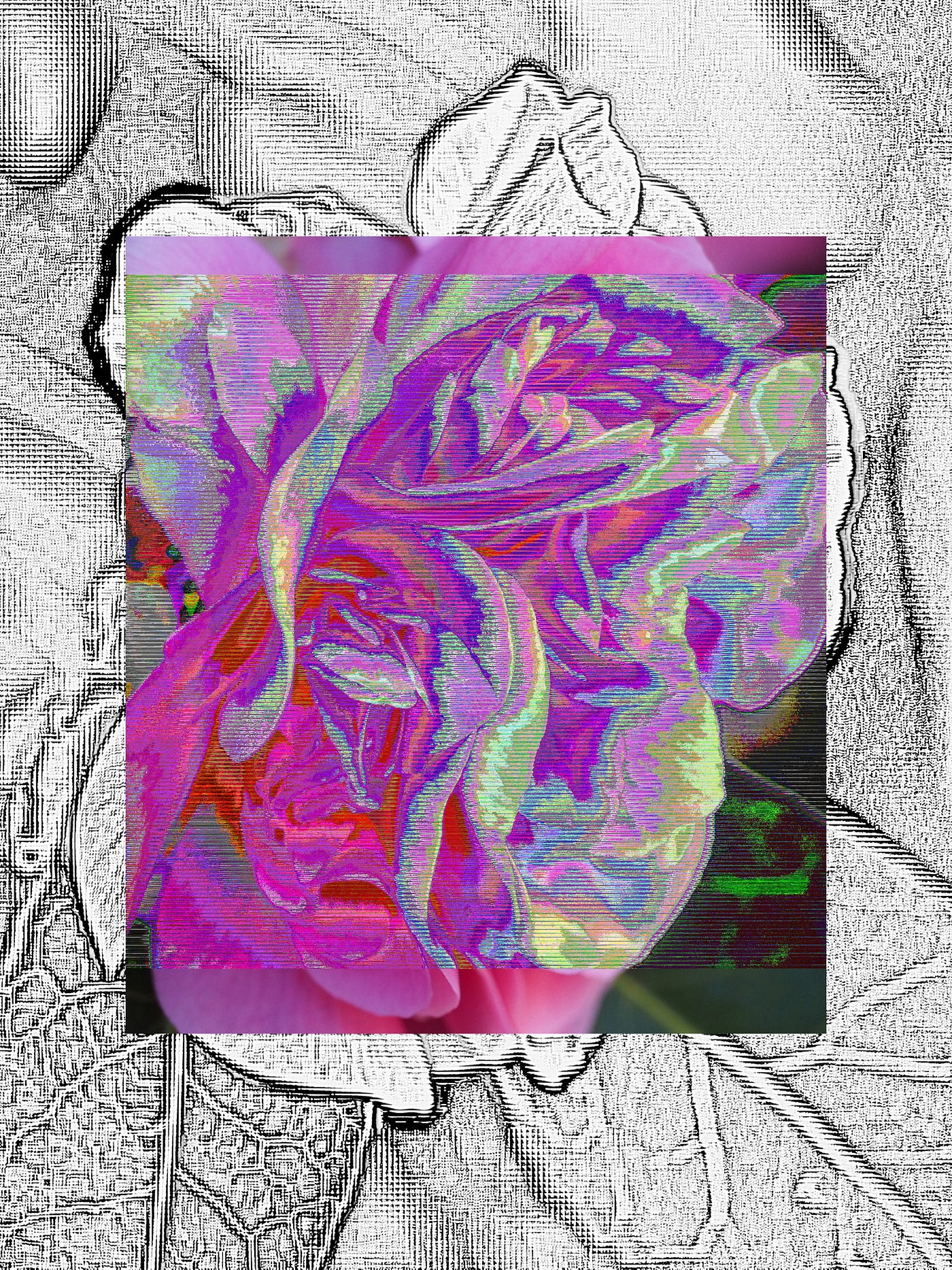 Glitch Art Showcase #2: ‘Databending’ Flowers