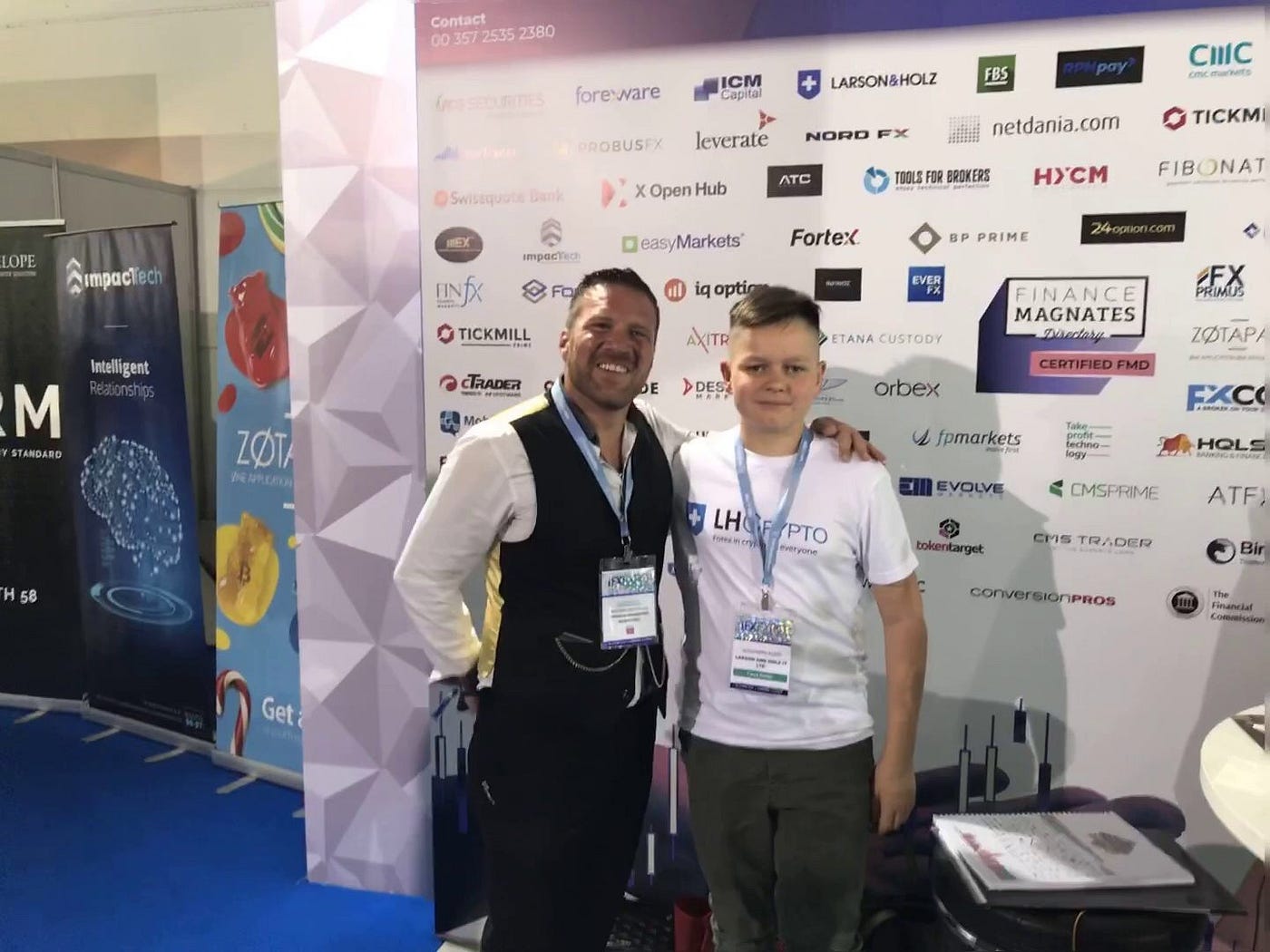 LH-Crypto at the May Expo in Limassol | by LH-Crypto | Press about us.  Finance Magnates: Larson&Holz launches a crypto division | Medium