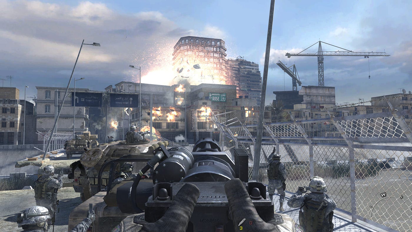 MW3 player flabbergasted after getting shot in the gun kills him