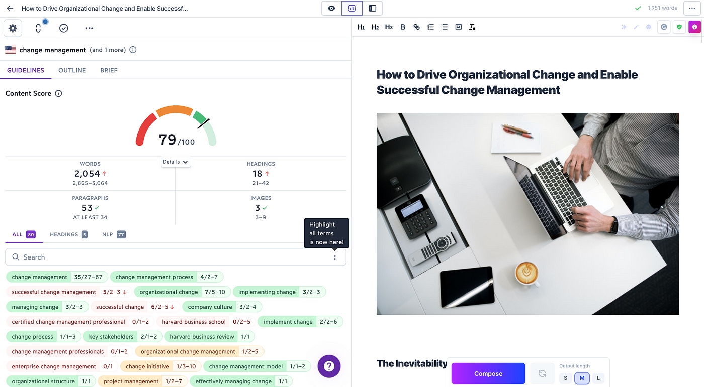 Using SurferSEO and Jasper.ai To Create High Quality Optimized Content -  Isotropic