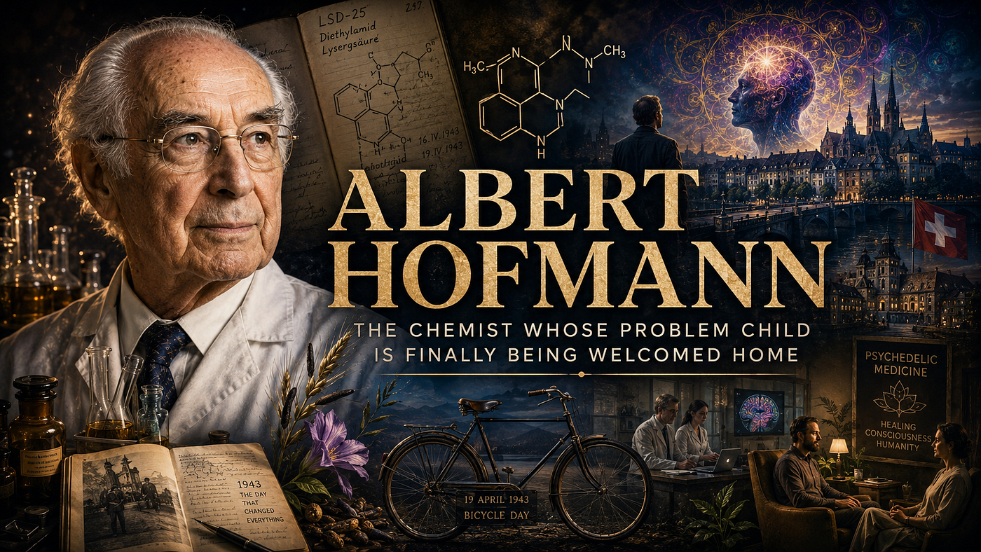 ALBERT HOFMANN: The Chemist Whose Problem Child Is Finally Being Welcomed Home