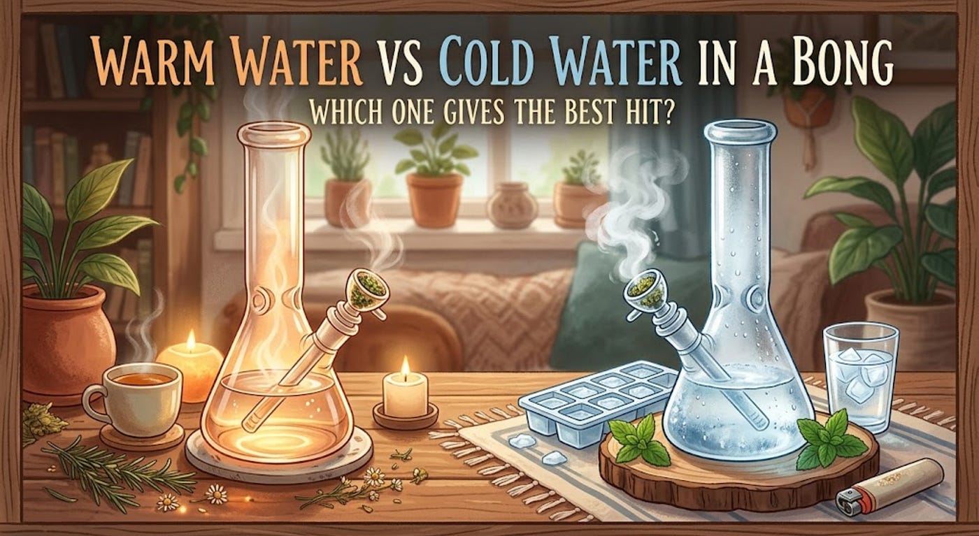 Warm Water vs Cold Water in a Bong: Which One Gives the Best Hit?