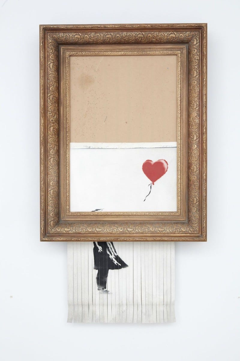 Banksy Girl with Balloon Meaning. Unless you've beenliving under a rock… |  by Review Guru | Medium