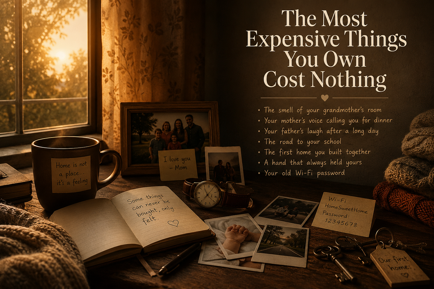 The Most Expensive Things You Own Cost Nothing