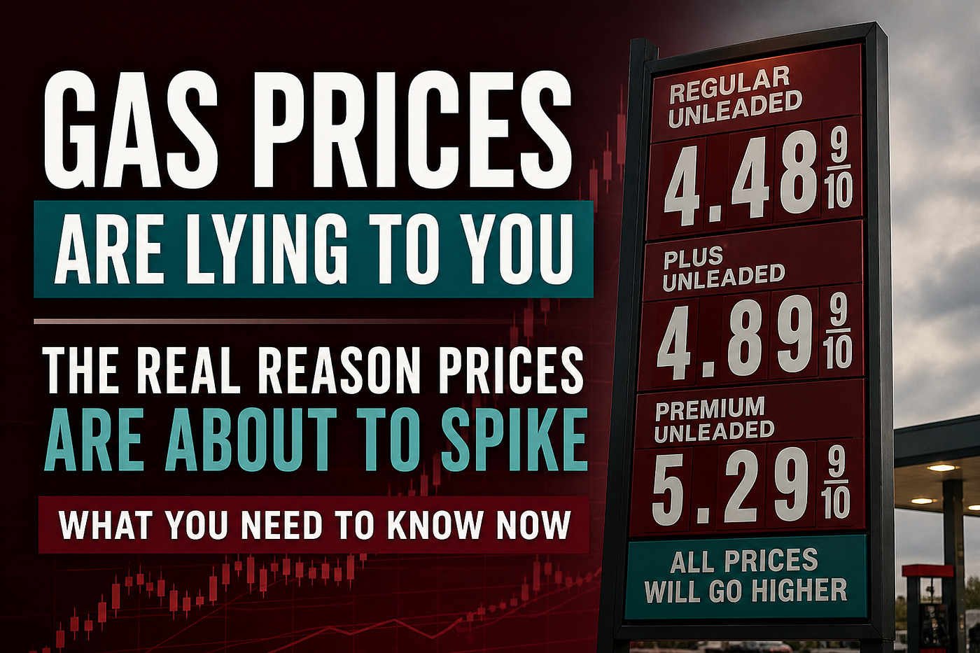 GAS PRICES ARE LYING TO YOU.