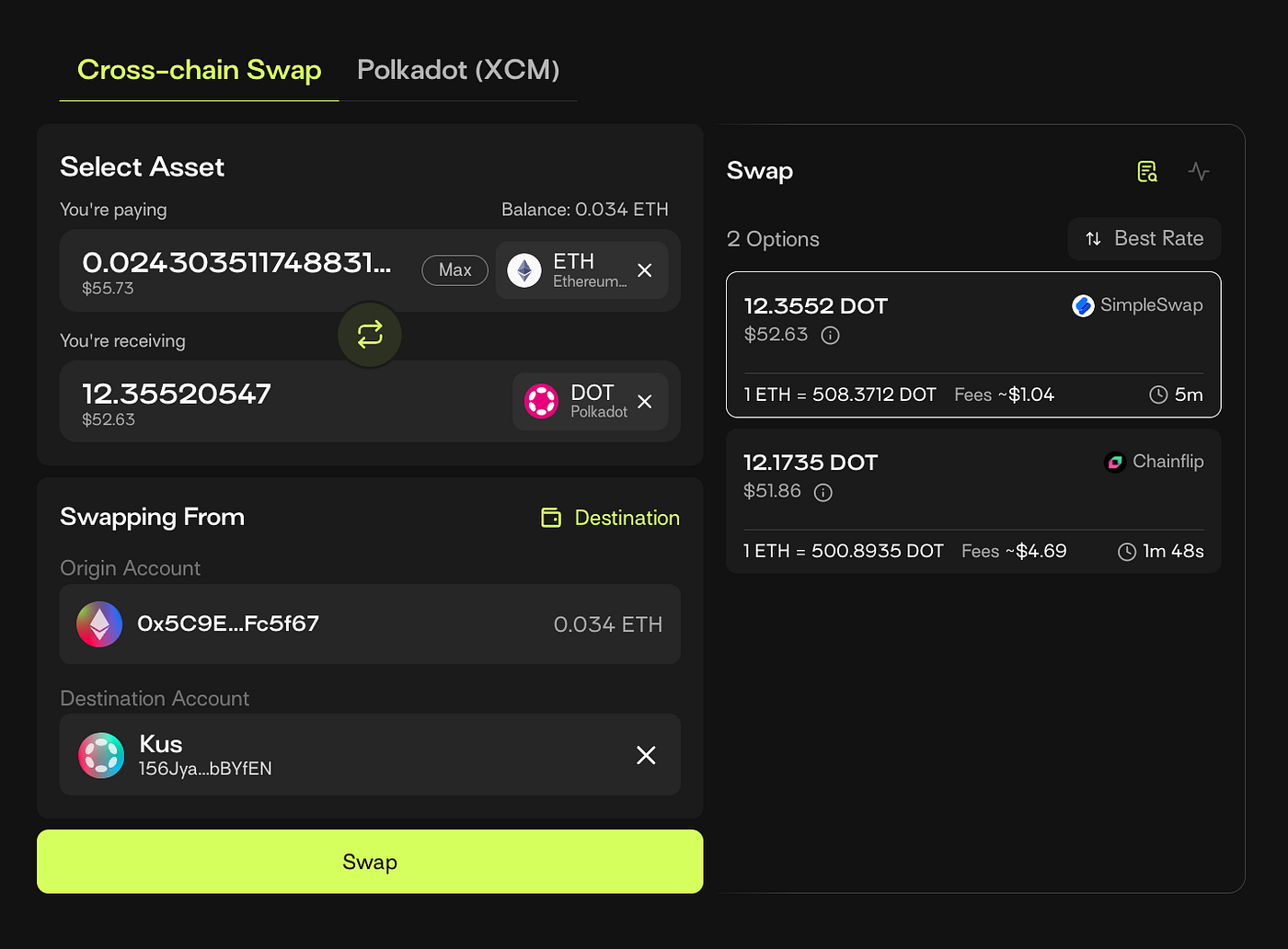How Talisman Simplifies Cross-Chain Swaps Between Ethereum, Polkadot, and  Beyond 🔁 | by Natti | We are Talisman | Medium