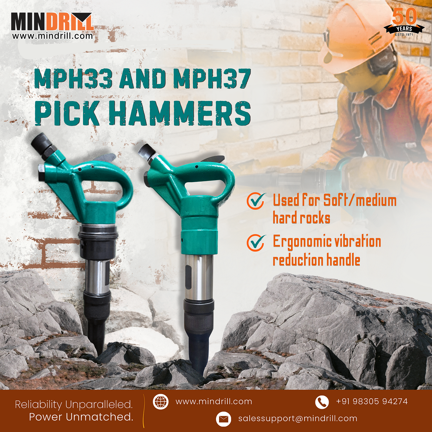Applications of Pick Hammers in Mining