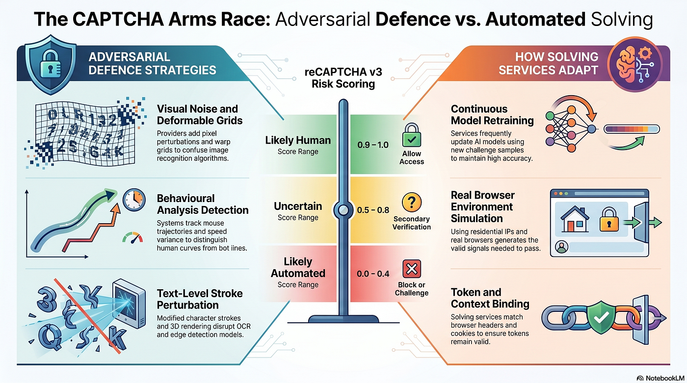 Adversarial CAPTCHA Is a Reliability Problem, Not Just a Solving Problem